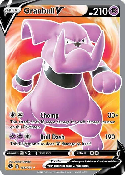 Granbull V (Full Art) 159/172 (Brilliant Stars)