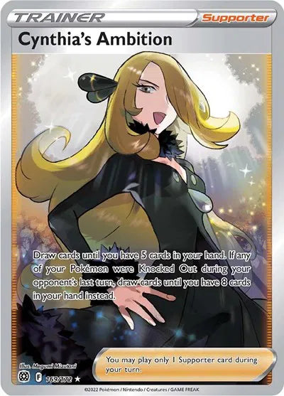 Cynthia's Ambition (Full Art) 169/172 (Brilliant Stars)
