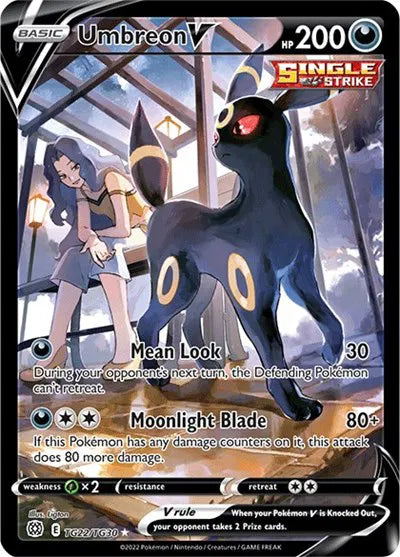 Umbreon V TG22/TG30 (Brilliant Stars Trainer Gallery) — PSA 10