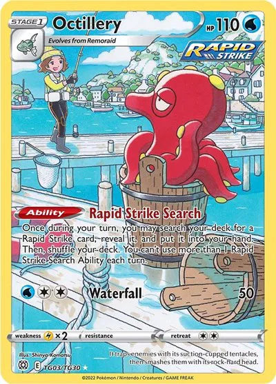 Octillery TG03/TG30 (Brilliant Stars Trainer Gallery)