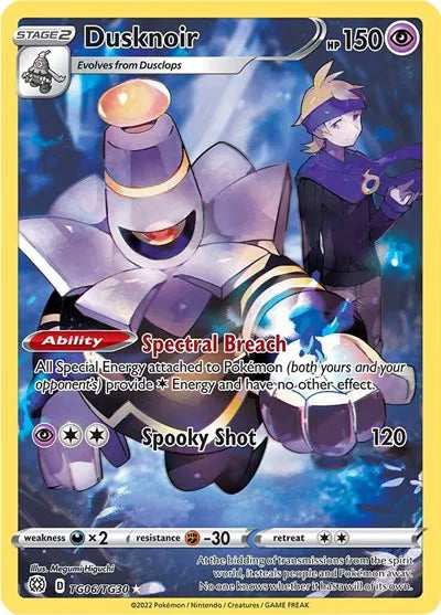 Dusknoir TG06/TG30 (Brilliant Stars Trainer Gallery)