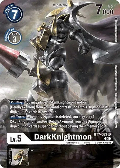 DarkKnightmon (Alternate Art) BT7-063 SR (Next Adventure)