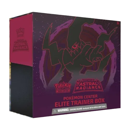 Astral Radiance Pokemon Center Elite Trainer Box - Small Shrink Tear
