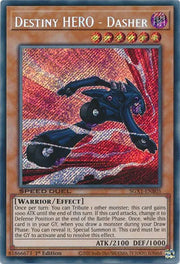 Destiny HERO - Dasher (Secret Rare) SGX1-ENB05 (Speed Duel GX: Duel Academy Box)
