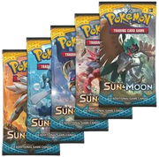 Sun & Moon Booster Pack Art Bundle [Set of 5] (Sun & Moon Base Set)