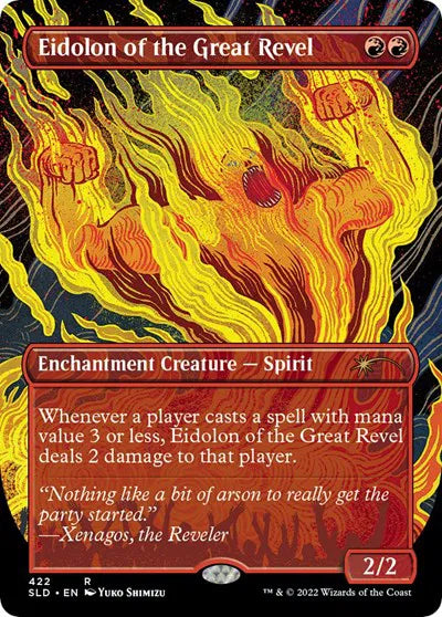 Eidolon of the Great Revel (Borderless) 422 · Foil (Secret Lair Drop Series)