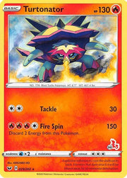 Turtonator (#39 Cinderace Stamped) 029/202 (Battle Academy 2022)