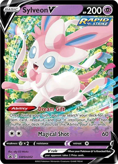 Sylveon V SWSH202 (Sword & Shield Promo)