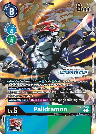 Paildramon - ST9-05 (Ultimate Cup 2022) (Starter Deck 09: Ultimate Ancient Dragon)