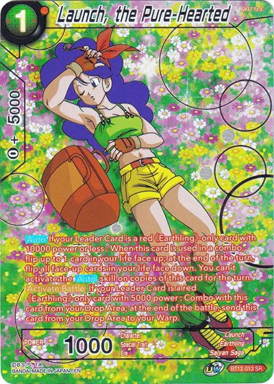 Launch, the Pure-Hearted BT12-013 (Collector's Selection Vol. 2)