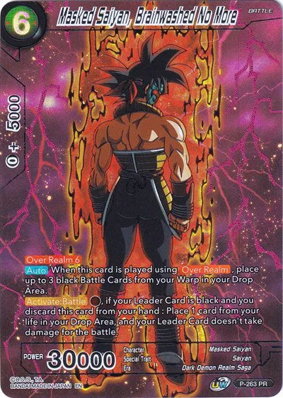 Masked Saiyan, Brainwashed No More P-263 (Collector's Selection Vol. 2)