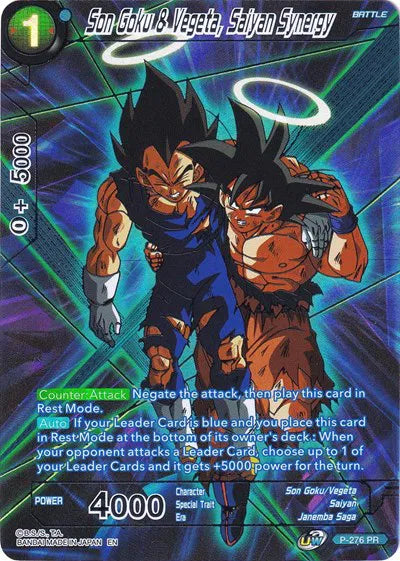 Son Goku & Vegeta, Saiyan Synergy P-276 (Collector's Selection Vol. 2)