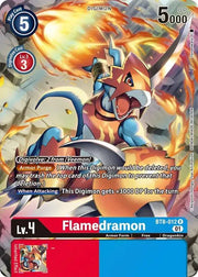 Flamedramon (Alternate Art) BT8-012 R (New Awakening)