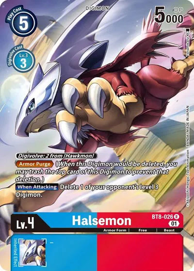 Halsemon (Alternate Art) BT8-026 R (New Awakening)