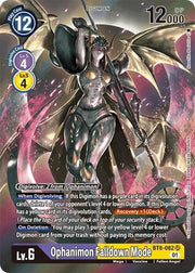 Ophanimon Falldown Mode (Alternate Art) BT8-082 SR (New Awakening)