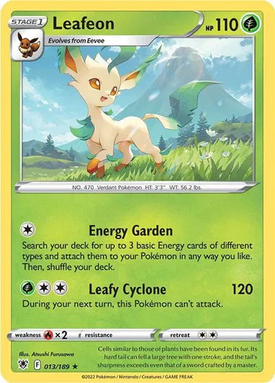 Leafeon 013/189 (Astral Radiance)