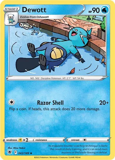 Dewott 042/189 · Normal (Astral Radiance)