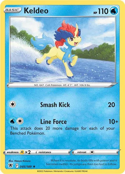 Keldeo 045/189 Holo (Astral Radiance)