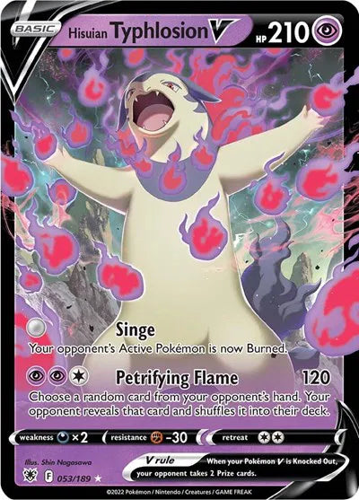 Hisuian Typhlosion V - 053/189