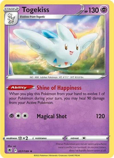 Togekiss 057/189 · Holofoil (Astral Radiance)