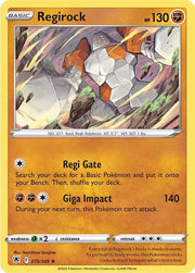 Regirock 075/189 · Normal (Astral Radiance)