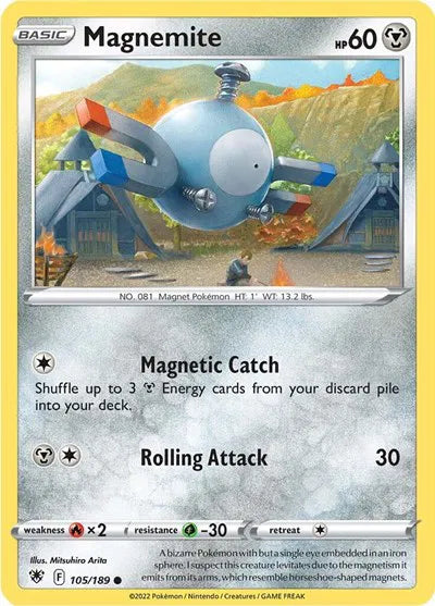 Magnemite 105/189 · Normal (Astral Radiance)