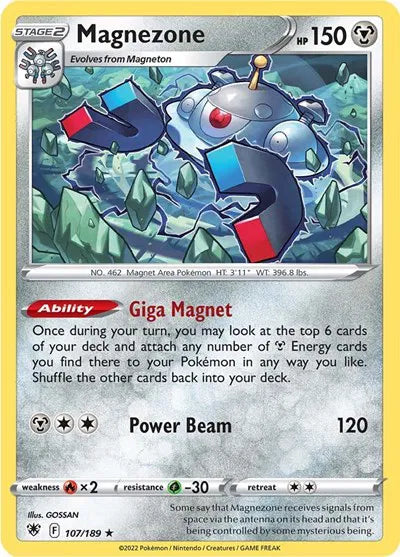Magnezone 107/189 · Holofoil (Astral Radiance)