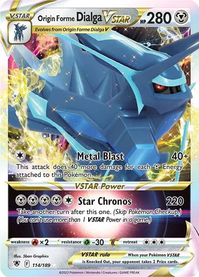 Origin Forme Dialga VSTAR 114/189 (Astral Radiance)