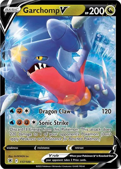 Garchomp V 117/189 (Astral Radiance)