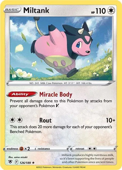 Miltank 126/189 · Holofoil (Astral Radiance)