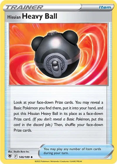 Hisuian Heavy Ball 146/189 · Reverse Holofoil (Astral Radiance)