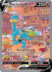 Machamp V (Alternate Full Art) 172/189 (Astral Radiance)