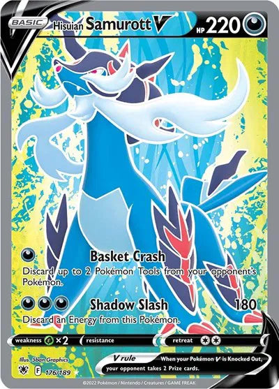 Hisuian Samurott V (Full Art) - 176/189