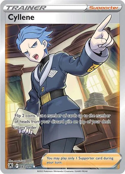 Cyllene (Full Art) 183/189 · Holofoil (Astral Radiance)