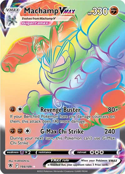 Machamp VMAX (Secret) 194/189 (Astral Radiance)