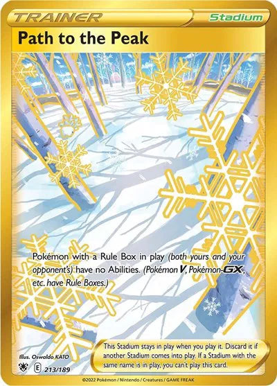 Path to the Peak (Secret) Astral Radiance Ultra Rare 213/189