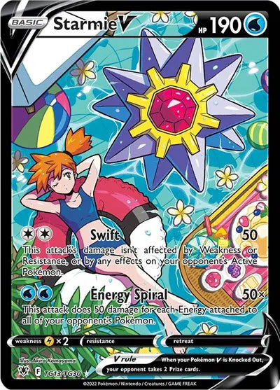 Starmie V TG13/TG30 · Holofoil (Astral Radiance Trainer Gallery)