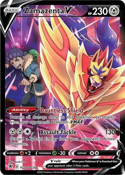 Zamazenta V TG22/TG30 (Astral Radiance Trainer Gallery)