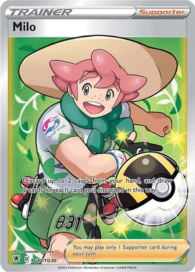 Milo TG27/TG30 · Holofoil (Astral Radiance Trainer Gallery)