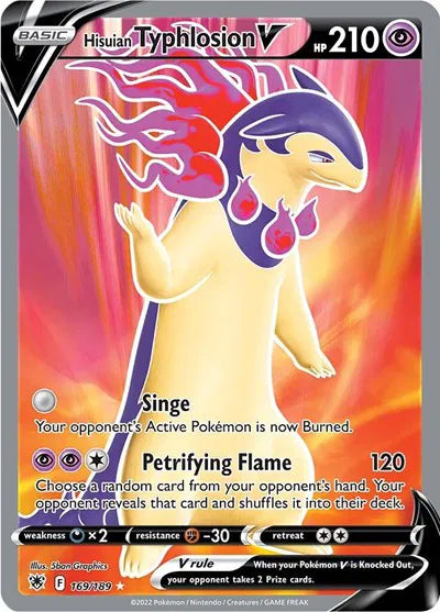 Hisuian Typhlosion V (Full Art) - 169/189