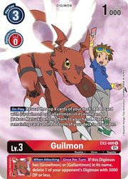 Guilmon (Alternate Art) EX2-008 R (Digital Hazard)