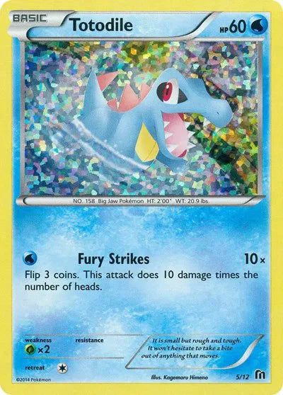 Totodile 5/12 · Holofoil (McDonald's Promos 2016)