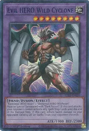 Evil HERO Wild Cyclone (Blue) LDS3-EN030 (Legendary Duelists: Season 3)