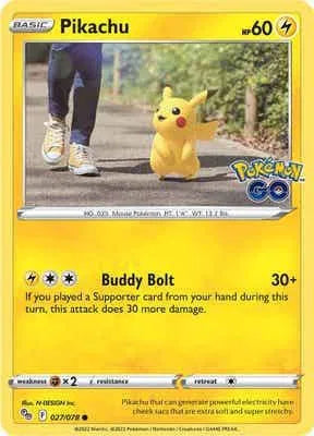Pikachu (27) 027/078 · Normal (Pokemon Go)