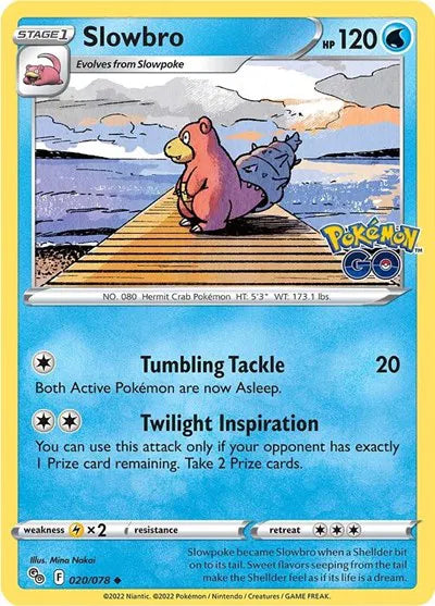 Slowbro 020/078 · Normal (Pokemon Go)