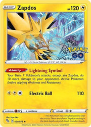 Zapdos 029/078 · Reverse Holofoil (Pokemon Go)