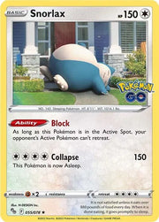 Snorlax 055/078 · Holofoil (Pokemon Go)