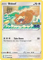 Bidoof 059/078 · Normal (Pokemon Go)