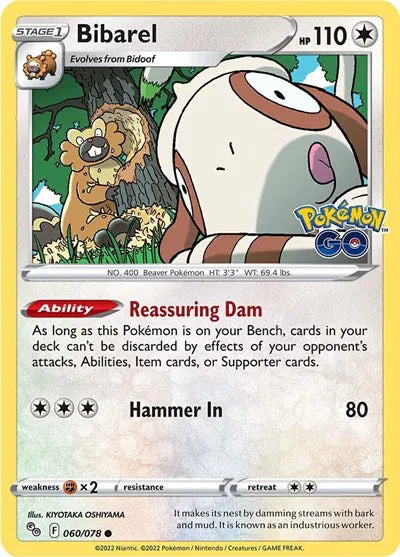 Bibarel 060/078 · Normal (Pokemon Go)