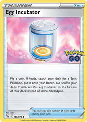 Egg Incubator 066/078 Reverse Holo (Pokemon Go)